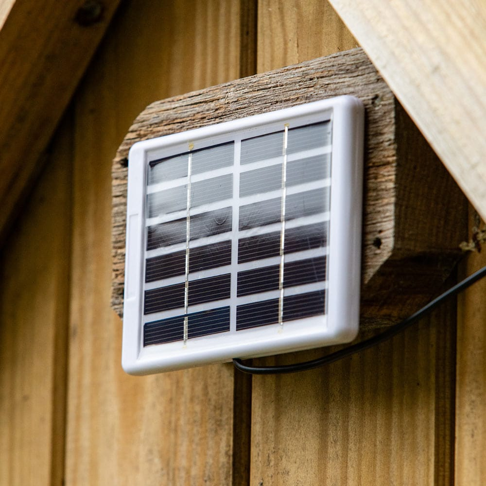CoopGuard Pro Kit solar panel close-up